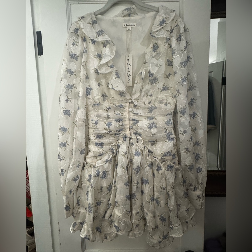 For Love and Lemons Jayleen Mini Dress NWT